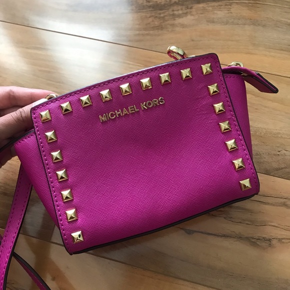 Michael Kors Crossbody - Studded Mini Selma - Picture 4 of 7